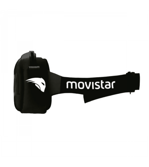 Riñonera-movistar-riders-negra-modelo-fletcher-kappa-bolsillo-cierre-cremallera-cintura-ajustable