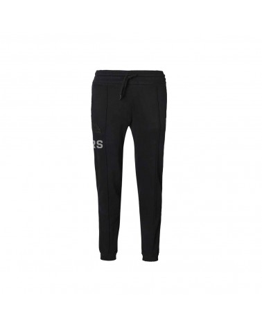 pantalon-deporte-mujer-negro-kappa-modelo-defi-moda-eSports-equipo-Movistar-Riders