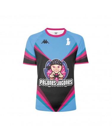 camiseta-pelones-jugones-2023-equipo-eSports-camisetas-solidarias-cancer-infantil-kappa-juegaterapia-adulto